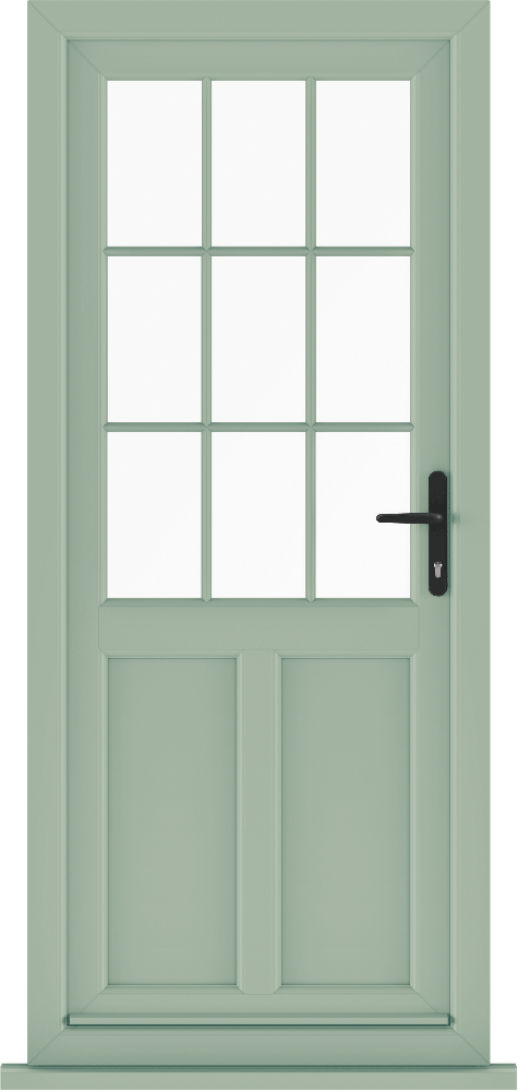 green upvc doors essex