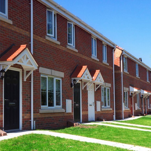 Cladding For Terraced House