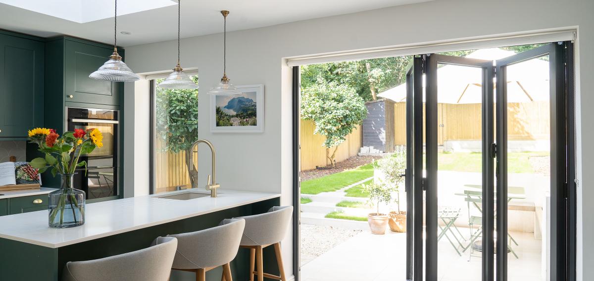Aluminium Bifold Doors, Ingatestone Double Glazed Bifold Door Prices
