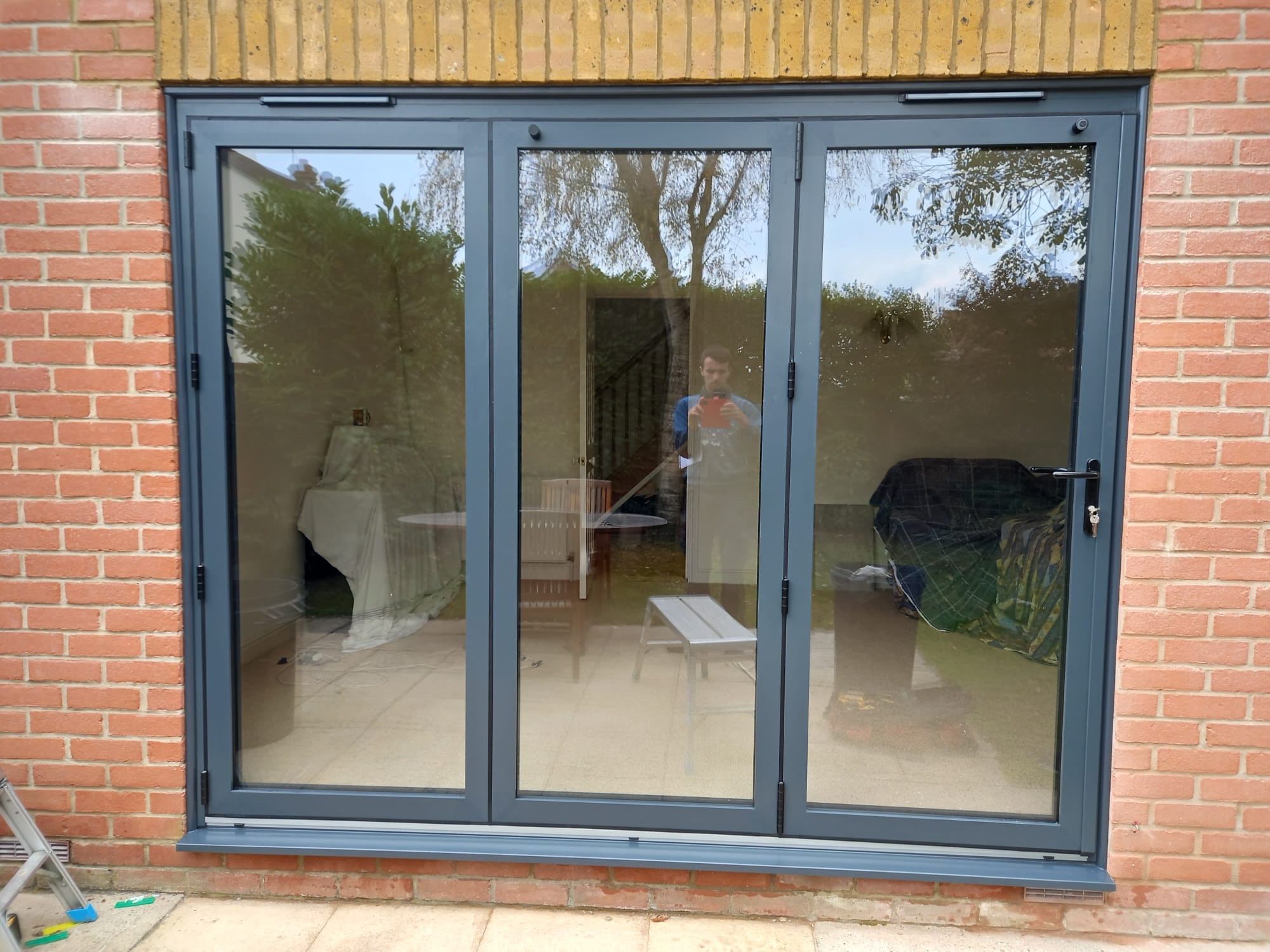 Aluminium Bifold Doors, Ingatestone Double Glazed Bifold Door Prices