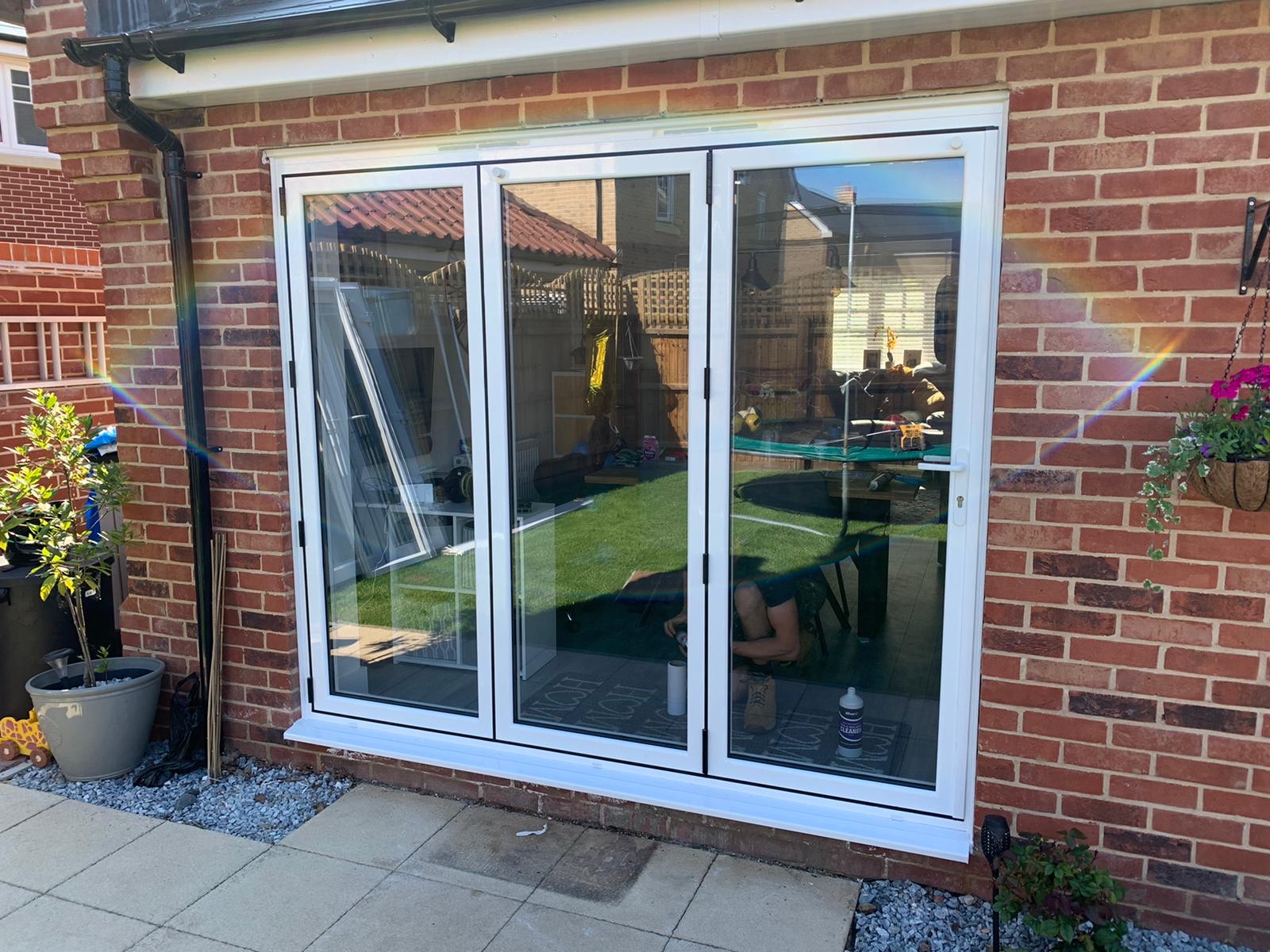 upvc bifold doors epping bluemanor