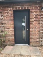 modern front aluminium doors