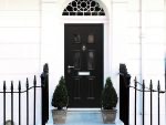 Black Aluminium Front Doors