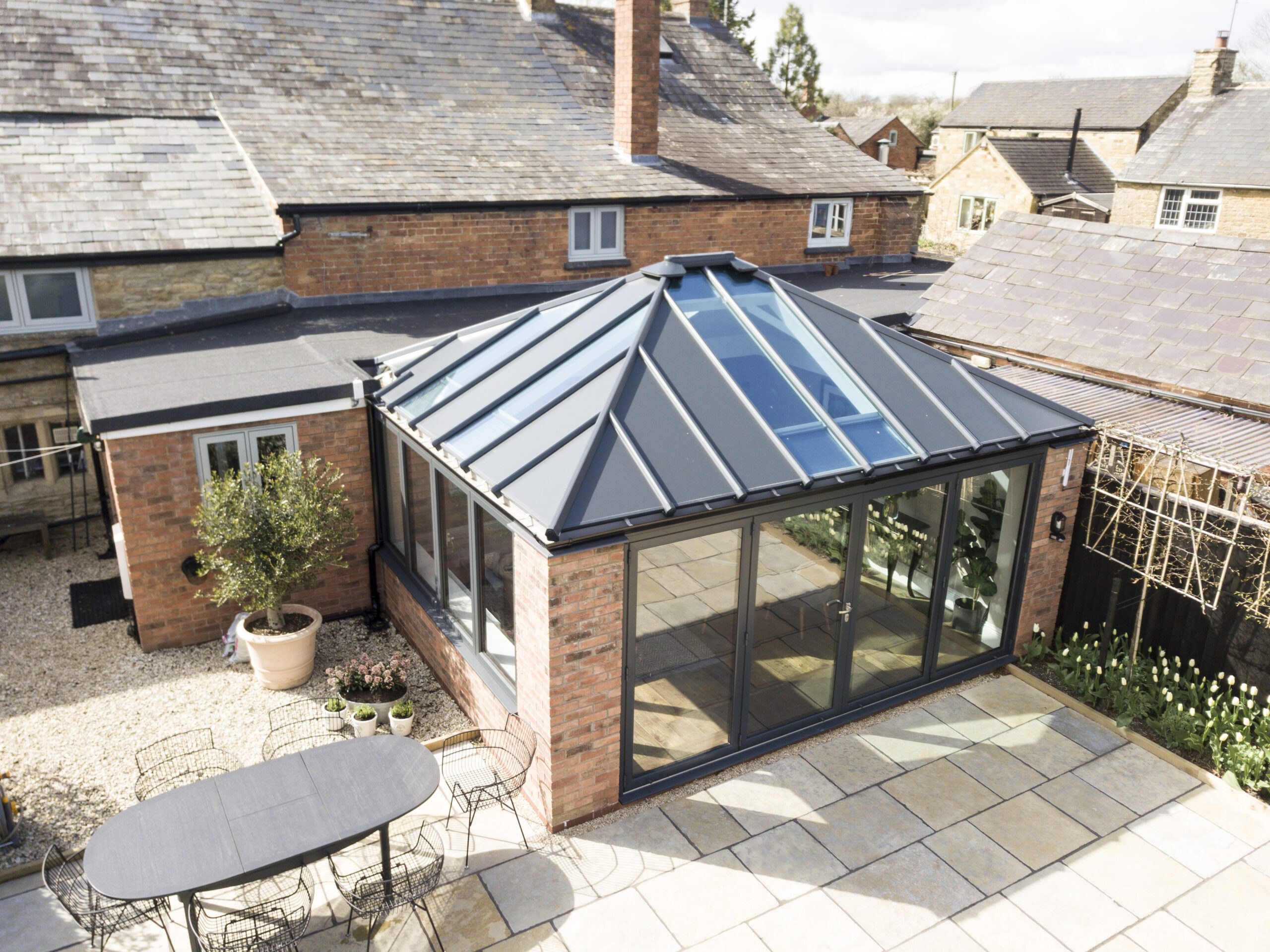 flexible designed solid conservatory roofs