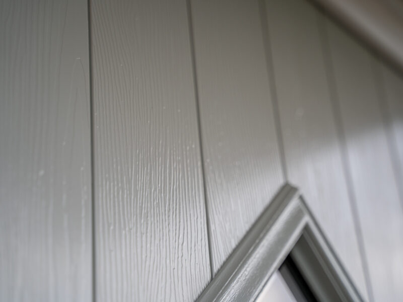 close up composite door finish