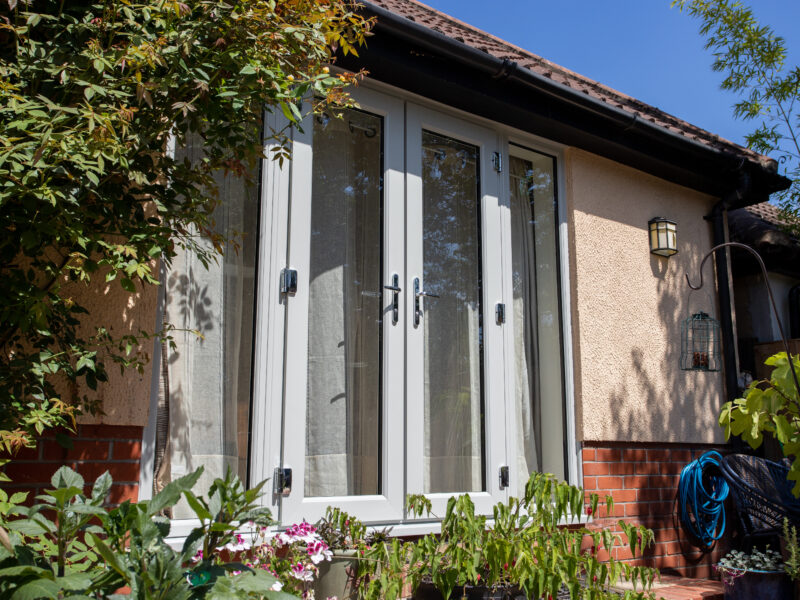 Timber Replicated French Doors