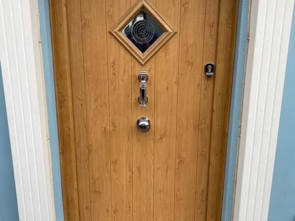 solid oak style front door