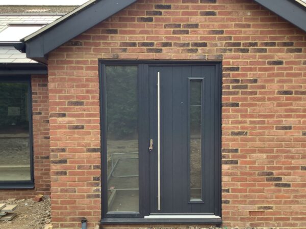 new build composite front door