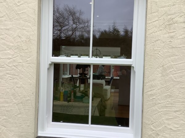 exterior sash windows with sash horns