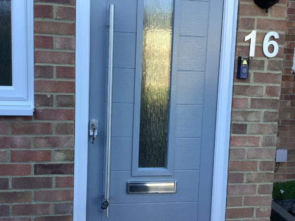 grey composite door ideas