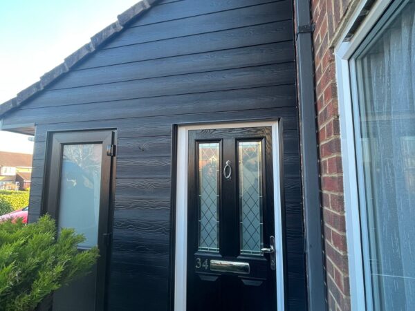 front entrance cladding images