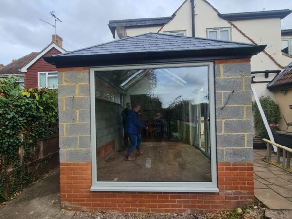 wide double glazed windows