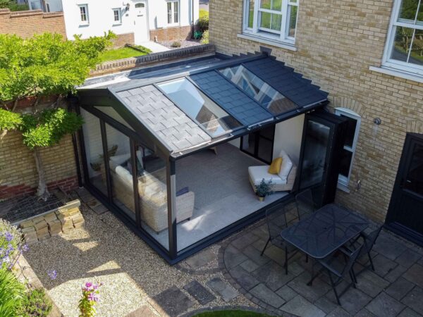 exterior ultraroof tiled extension