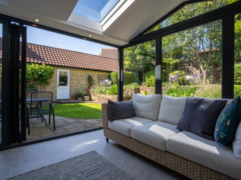 glazed gable extension in Chelmsford