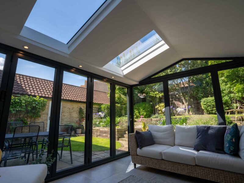 interior ultraroof tiled extension