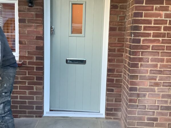 what are composite door made of