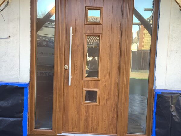 oak front door and frame
