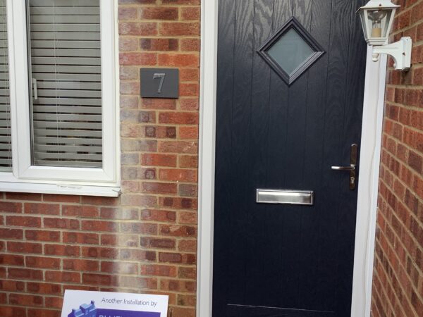 DoorCo black front door