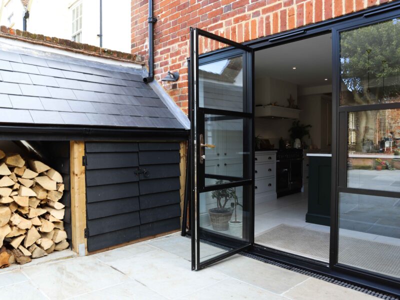 rear back door fitting images