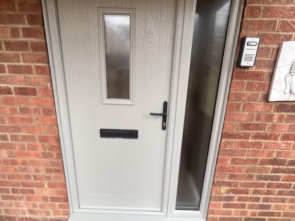 secure front door installation