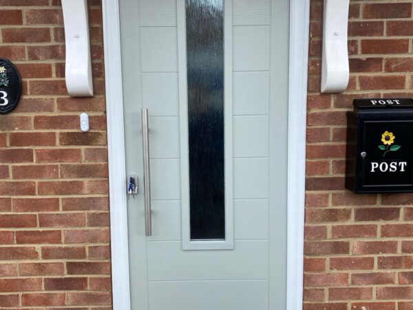 DoorCo light grey front door