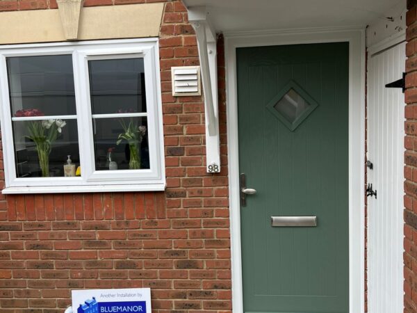 khaki green door colour options