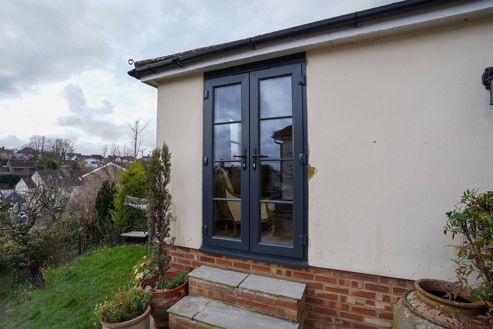Completely Bespoke — Liniar uPVC French Door and Single Door