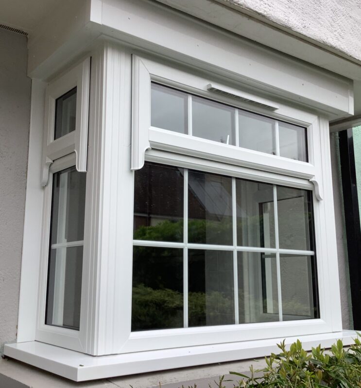 trickle vent in window frame