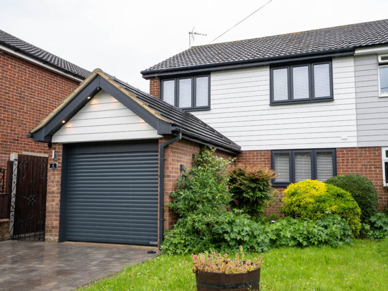 Anthracite grey roofline