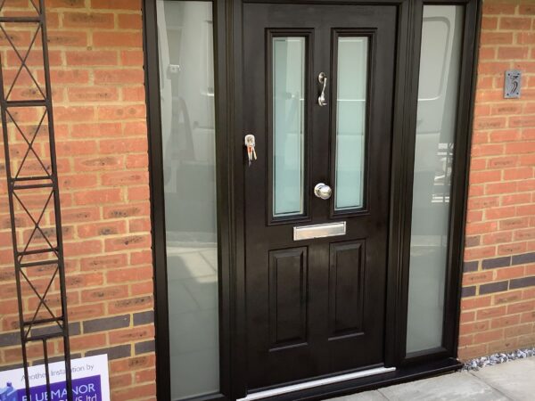 front door side lights