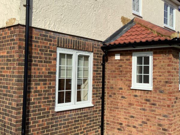 different flush casement window sizes