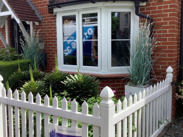 front of house bay windows