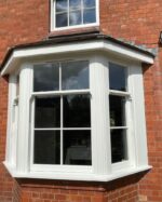 white upvc sash windows