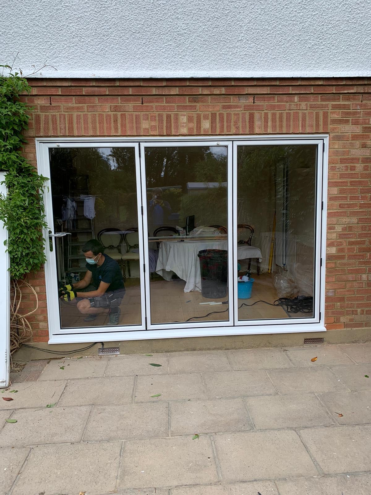 aluminium bifolding door