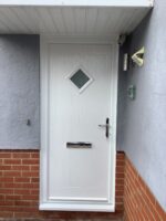 white composite door essex