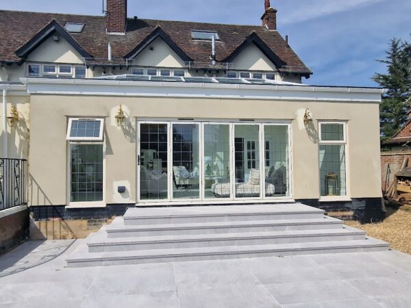 full glass conservatory