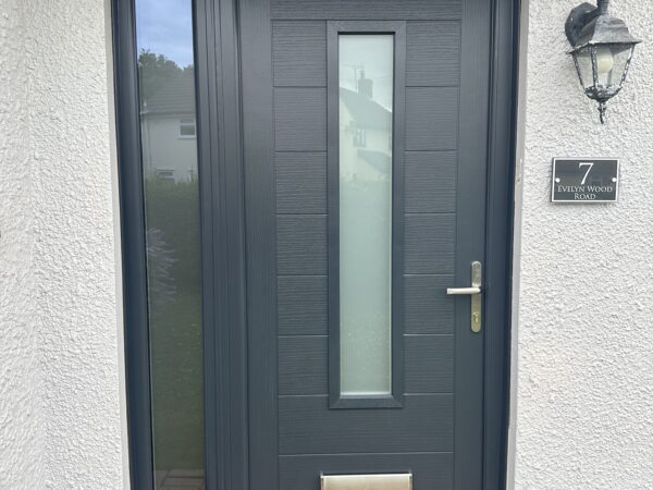 anthracite Grey composite door