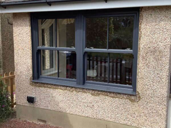 Anthracite Grey sliding sash windows