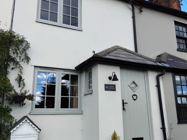 grey flush fit windows