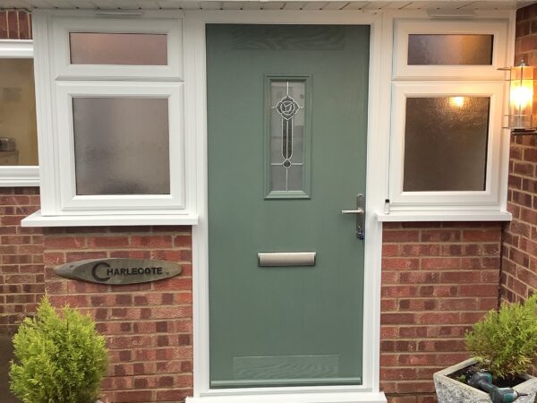 composite door for porch