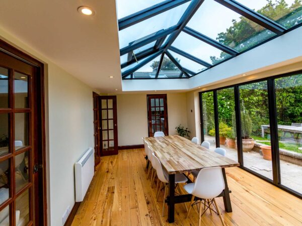 Roof lantern conservatory