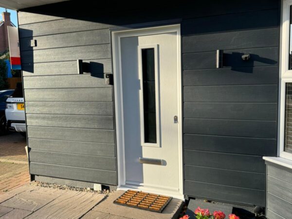 white composite featuring simple elegant design