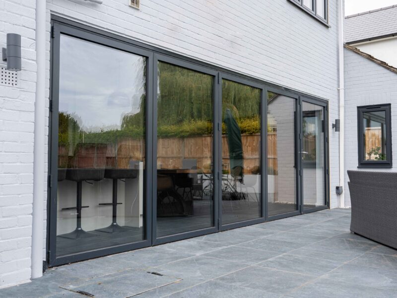 sheerline aluminium bifold doors