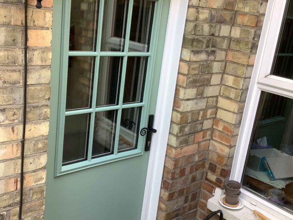monkey handle & cat flap door