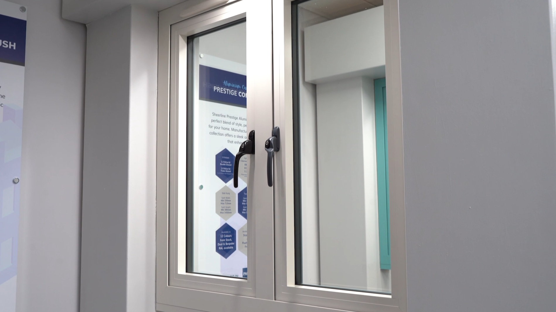 Sheerline Aluminiun Flush Windows