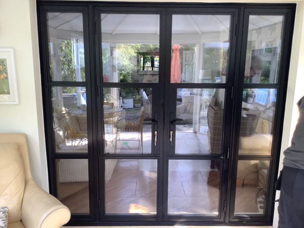 sheerline aluminium internal door