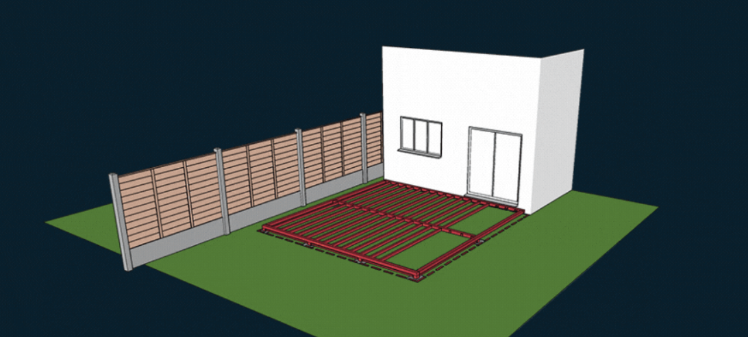 hup! base steel frame