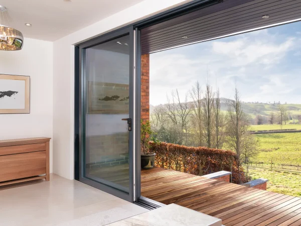 sheerline aluminium sliding doors