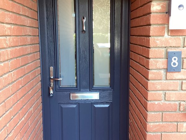 navy blue composite doors essex solidor