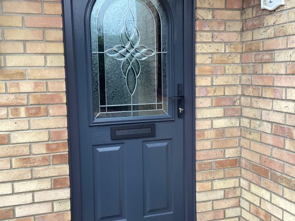 dark grey composite doors essex solidor
